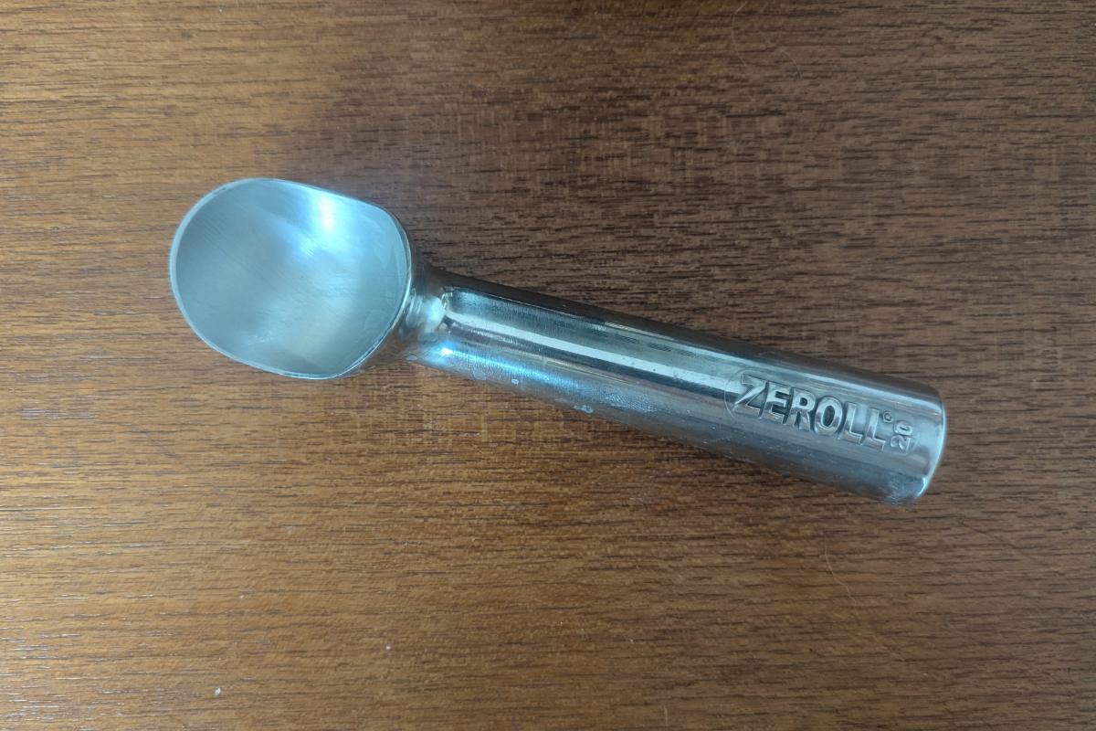 Zeroll #20 aluminum ice cream scoop for home use