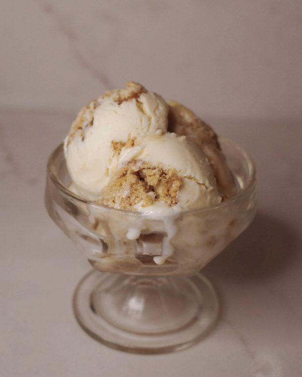 Apple Cider Caramel Donut Ice Cream